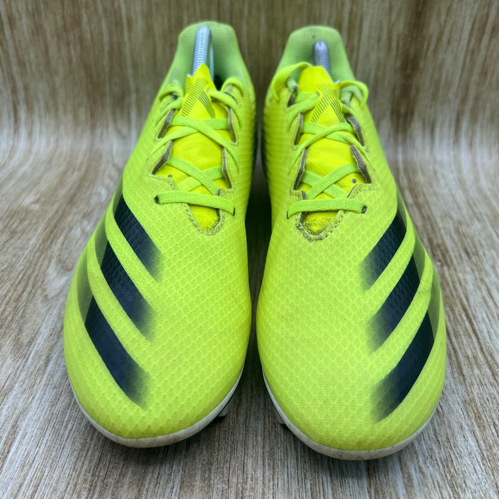 Adidas X‎ Ghosted.4 FG Men's Size 10.5 Soccer Cleats Neon Yellow Black Football - Picture 2 of 10